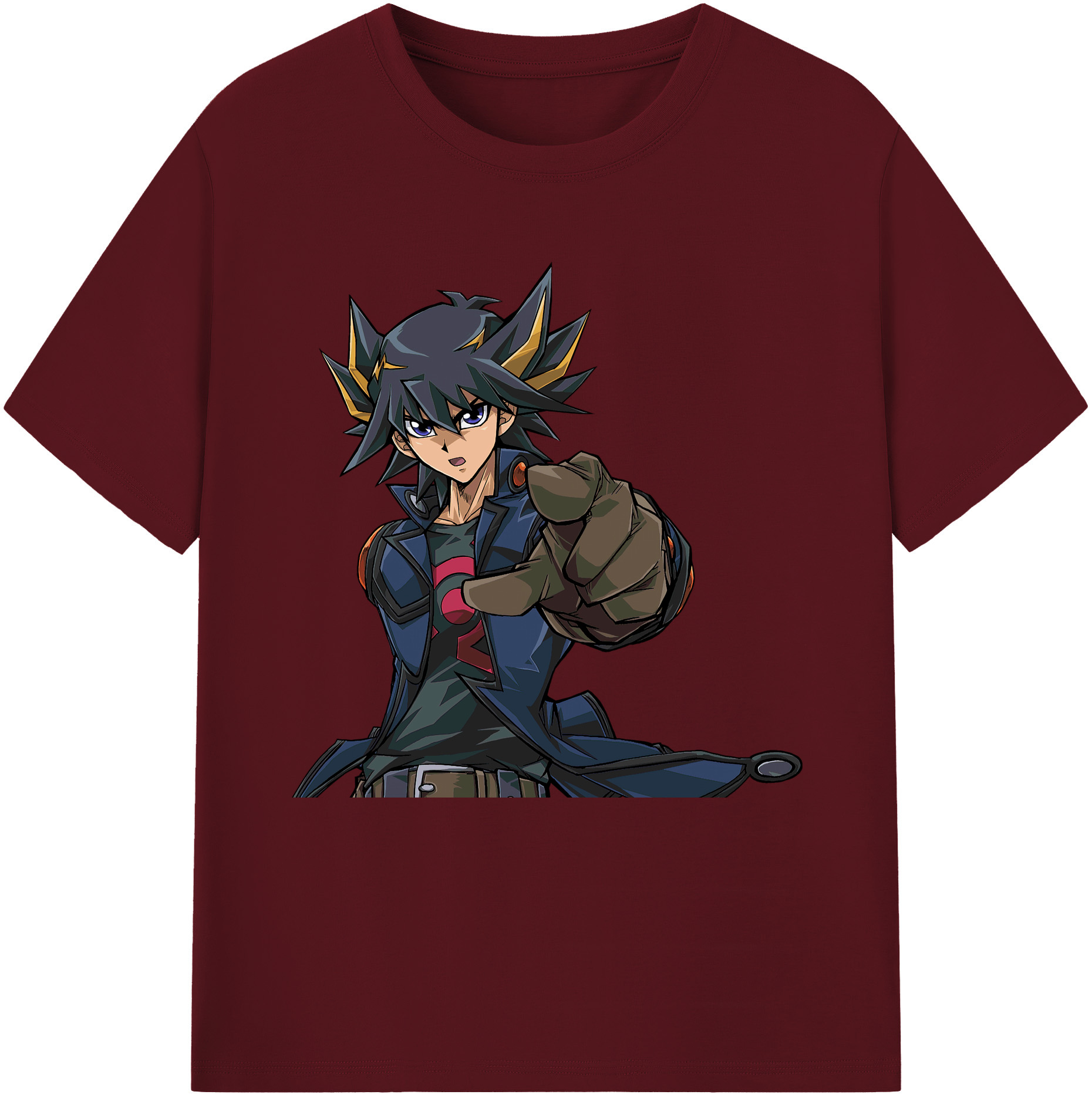 （画像用） 遊☆戯☆王 Yu-Gi-Oh! 綿100％半袖Tシャツ（フロントプリント）